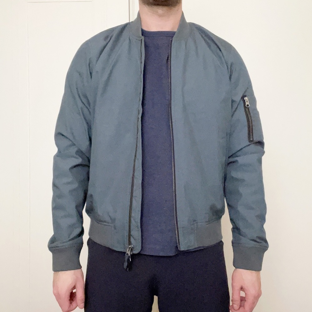 Everlane The Bomber Jacket Uniform Full Zip Utility Men’s Small
